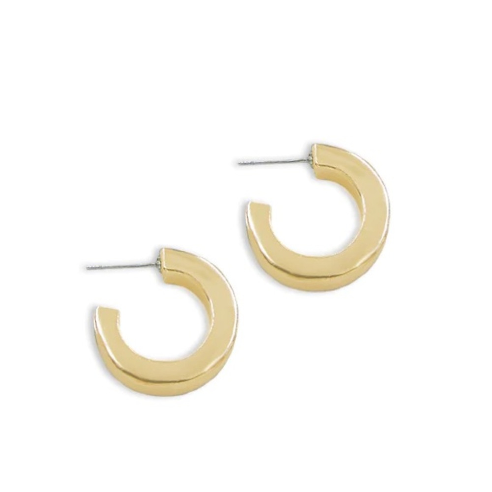 BingBang Zaha hoop earrings